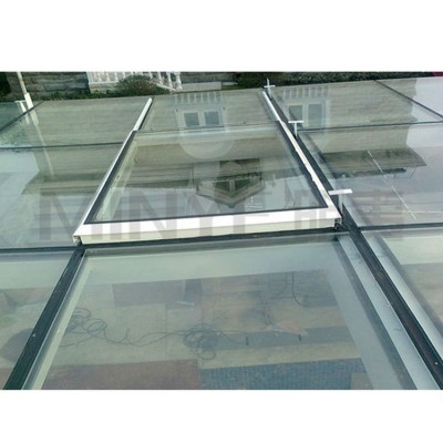 Aluminum profile outward opening glass roof window skylight