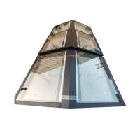 Aluminium Roof Glass Skylight Frame