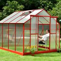 aluminum green house for flowers