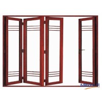 French Style Aluminium Exterior Glass Folding Door Home Center