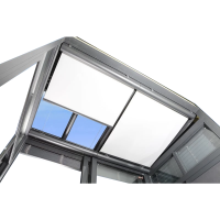 Fiberglass Skylight Roof Panel Scroll Roof Skylight